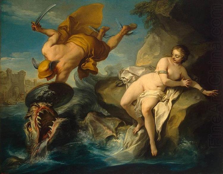 Charles-Amedee-Philippe van Loo Perseus and Andromeda china oil painting image